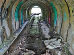 Rockwood Colliery tunnel under Barry Railway, Taffs Well, June 2013